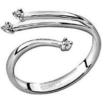 Anneau Comete Femme in Or blanc Diamante 0.02 Ct ANB714 - ANB714